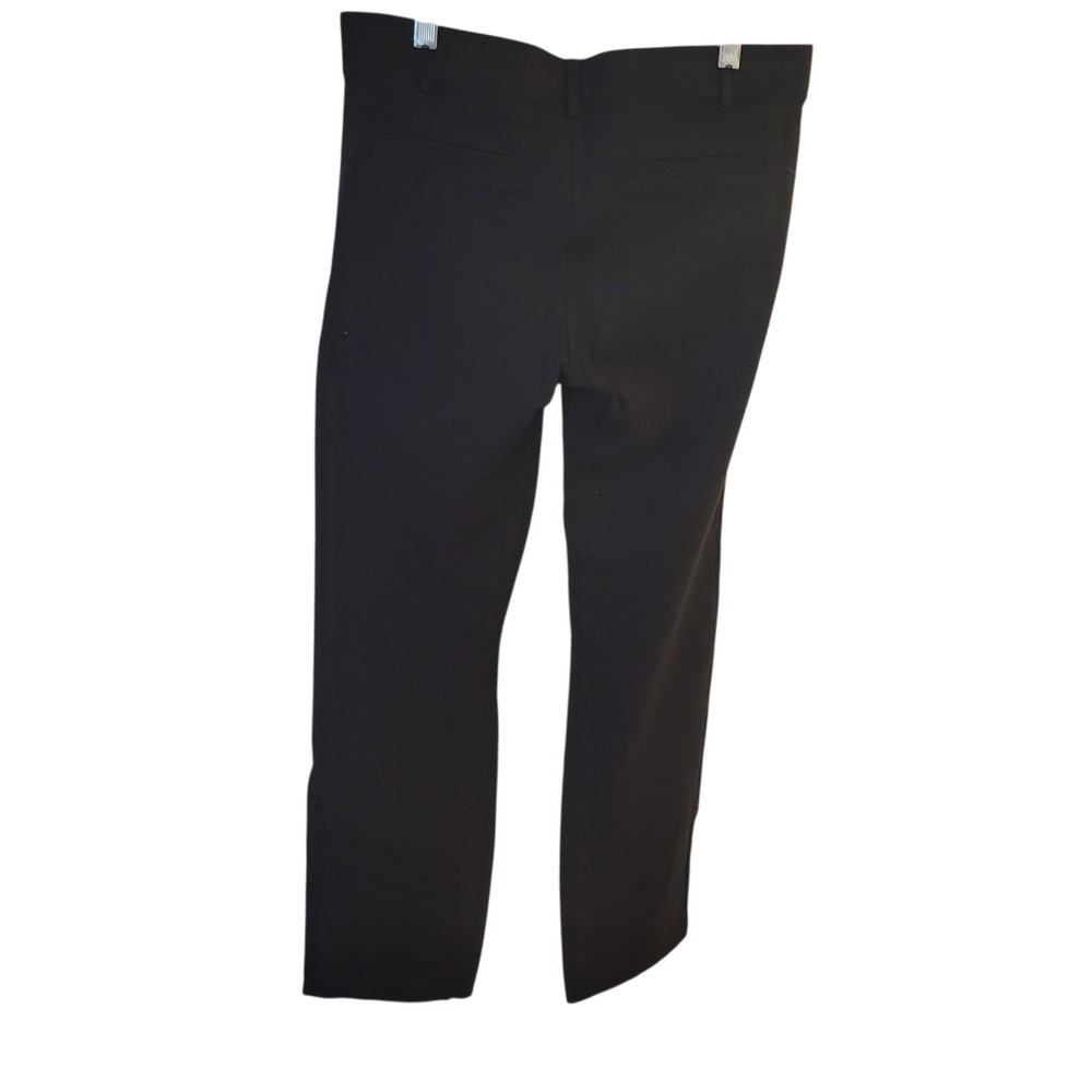 BETABRAND Womens Pants Classic Dress M Black Pull-on Yoga Skinny Stretch Ponte‎